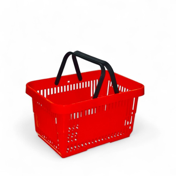Plasticna-potrosacka-korpa-sa-dve-rucke-crvena-22l