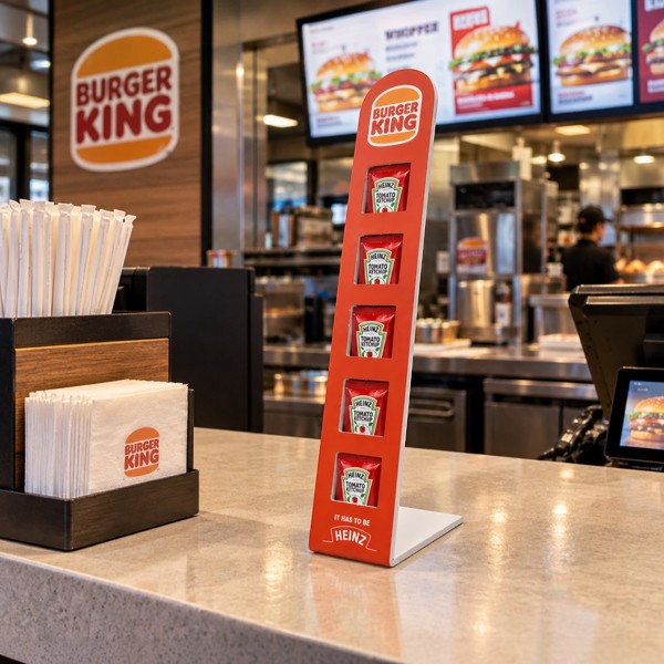 Burger King Ketchup Stand Counter Display